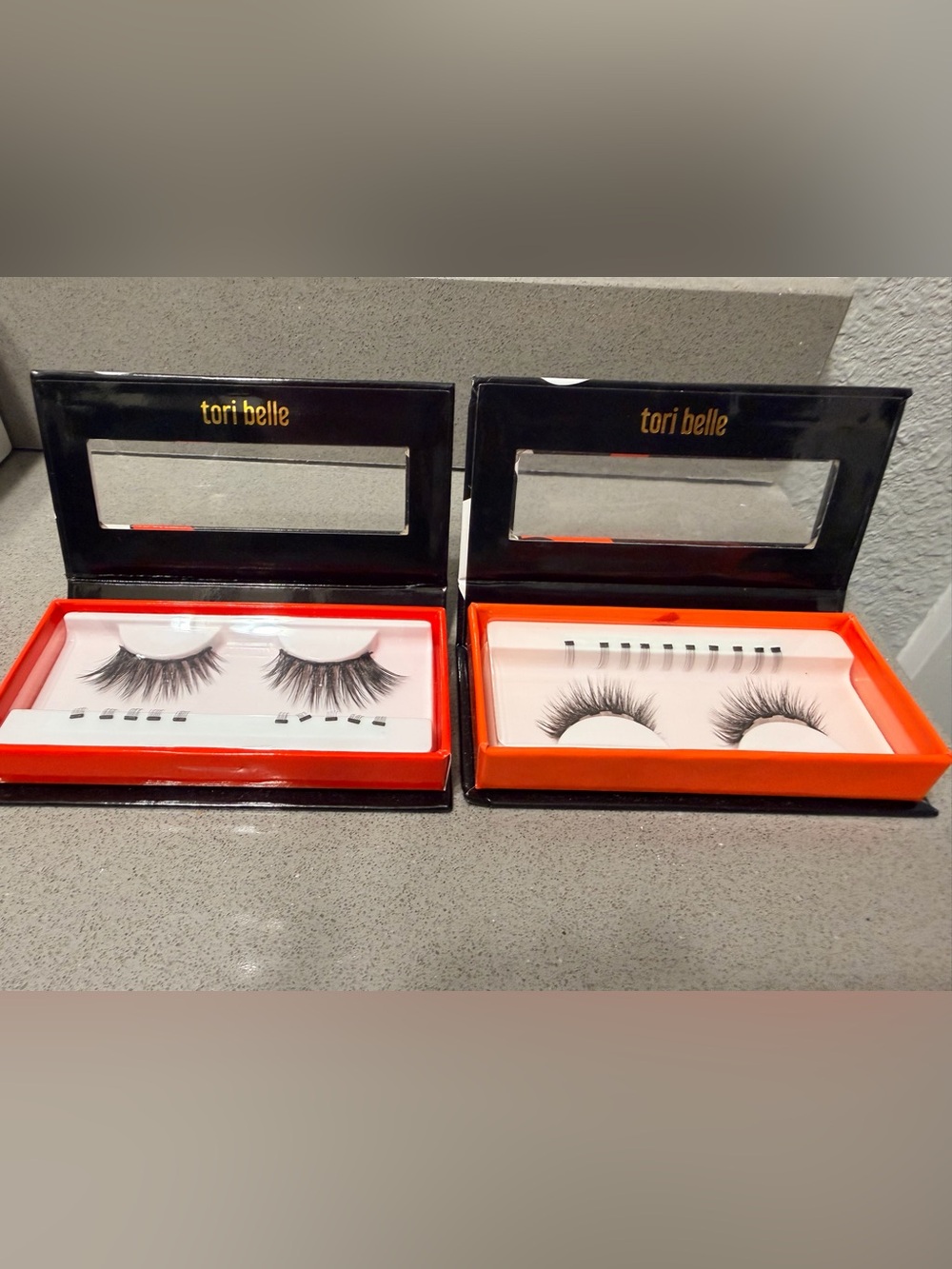 Tori Belle False Eyelashes - Black Flutter Lash Duo
